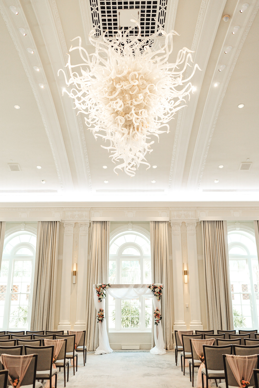 Luxurious Rose Gold and Burgundy Downtown St. Pete Ballroom Wedding, The  Vinoy